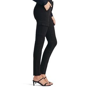 Joe’s Jeans Favorite Daughter Super High Rise Cargo Pant in Black Size 28